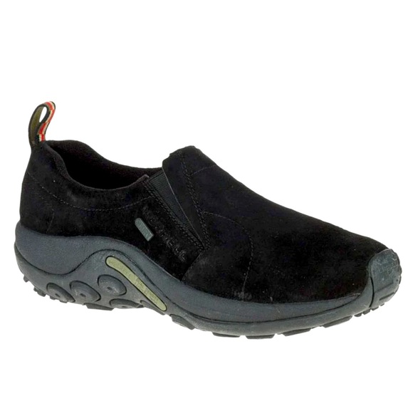 Merrell Men's Jungle Moc Waterproof Casual Shoes - Black Size 9.5